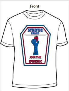 Image of Sykotic Brand Tee Shirt 