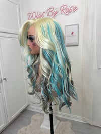Image 10 of Edgy teal highlights (ready to ship) 