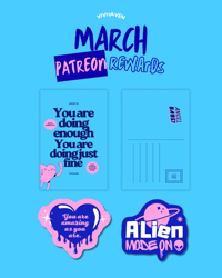 Image 2 of $16 | PATREON MONTHLY REWARDS (FREE SHIPPING)