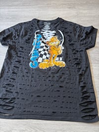 Xlarge Garfield lace destroyed 
