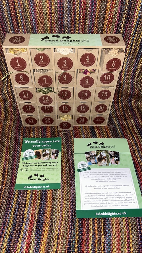 Image of Dried Delights limited edition Christmas Advent Calendar