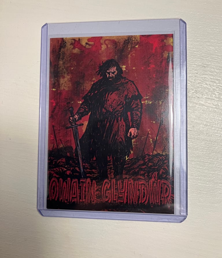 OWAIN GLYNDWR collector card (/44)
