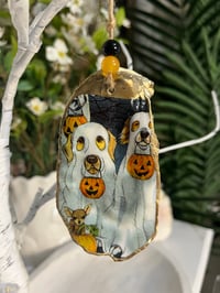 Image 2 of Ghost Dogs Ornament O104