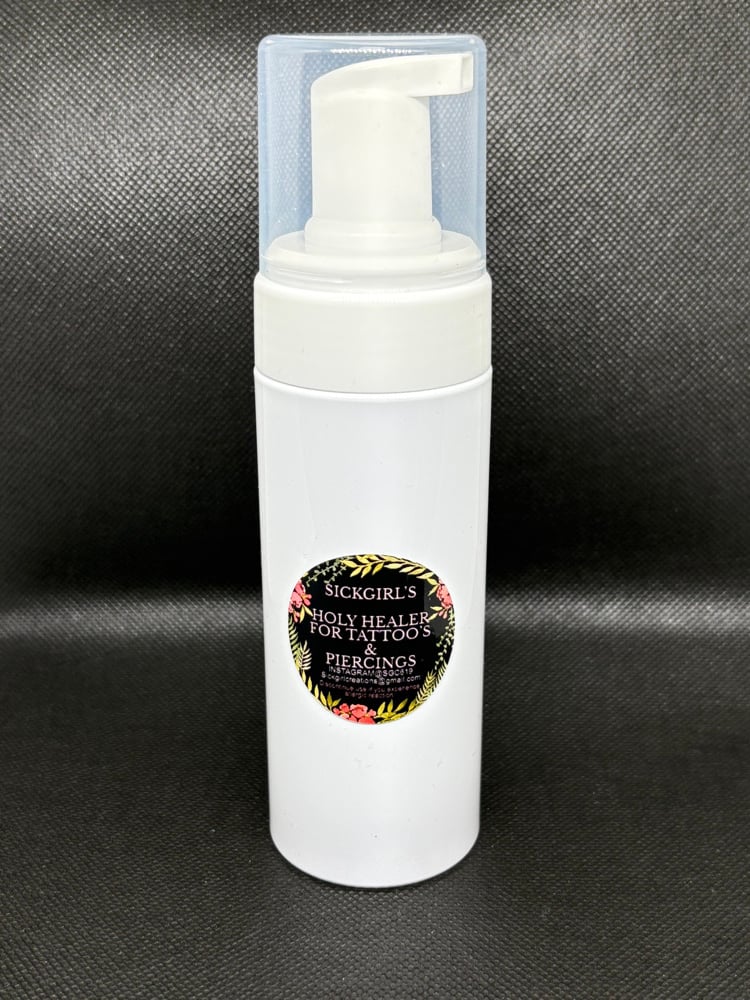 Image of Sickgirl Holy healer soap for tattoos and piercings 