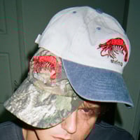 Image 1 of SHRIMP HAT - CAMO & SAND/BLUE