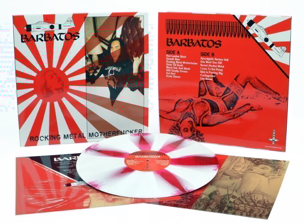 BARBATOS - Rocking Metal Motherfucker (12’ LP)