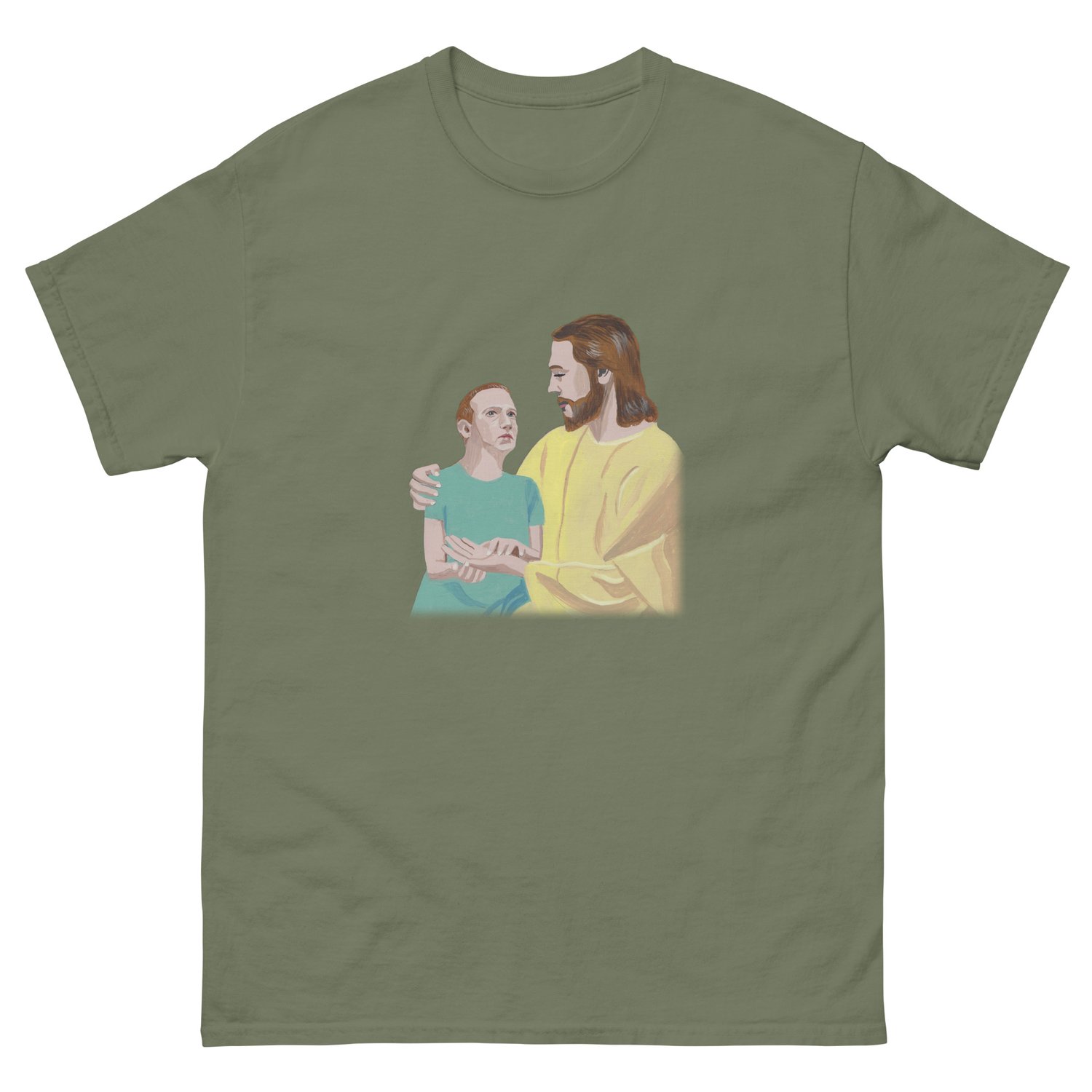 Image of MARK MEETS JESUS T-SHIRT
