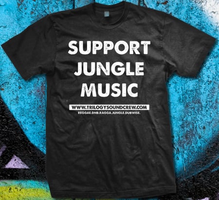 Image of Support Jungle Music T-Shirt