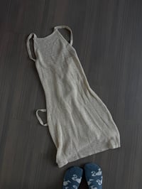 cream vacay dress (sz med)