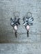 Image of Dogwood Flower Dangle Earrings