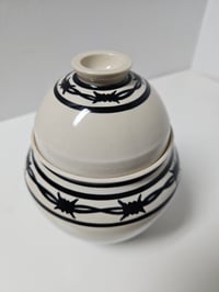 Image 2 of Barbed wire jar 