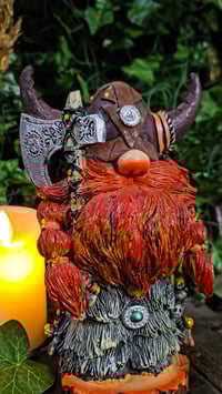 Image 4 of 👑The Armored Kingdom Valgnome the Fearless Statue