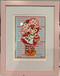 Image 1 of Berry Best Day Strawberry Shortcake Framed Color Print