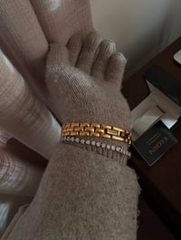 Image 5 of RARE- Vintage Elgin Gold Watch With Diamonds - NEW IN BOX 