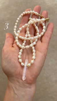 Image 1 of XTRA-SKINNY PEARLS + QUARTZ 3
