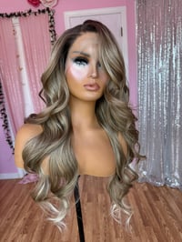 Image 2 of Ash brown blonde tip luxury 