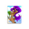 Shantae's Beach Adventure Print
