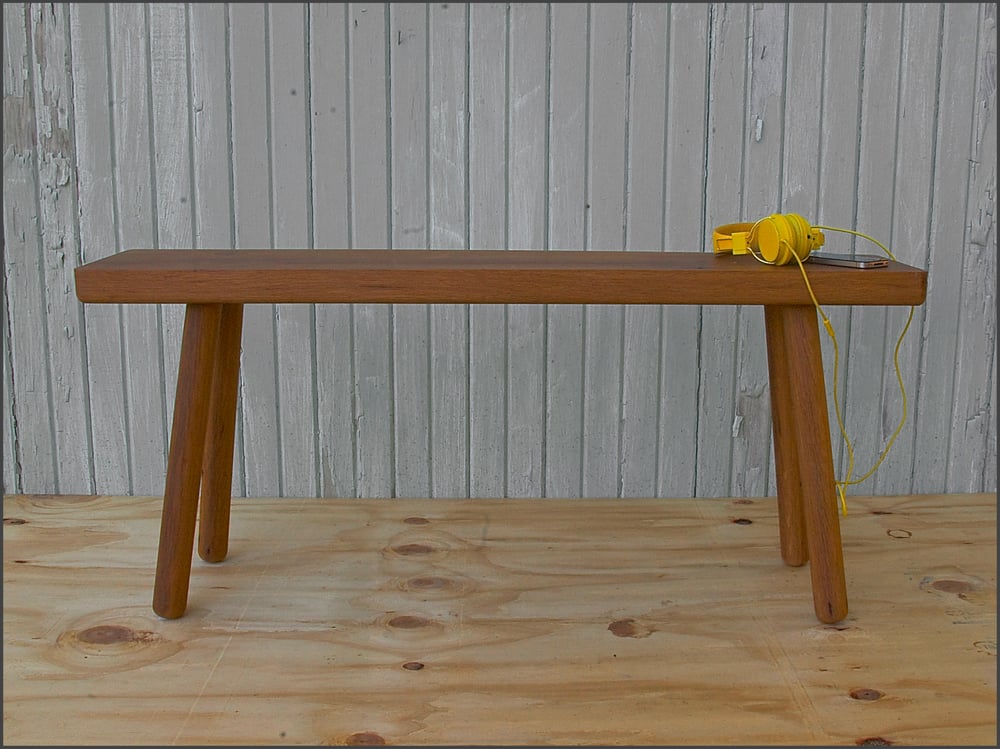 Image of bench for two // custom built to order