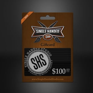 Single Handed Studio Giftcard Image of Single Handed Studio Giftcard