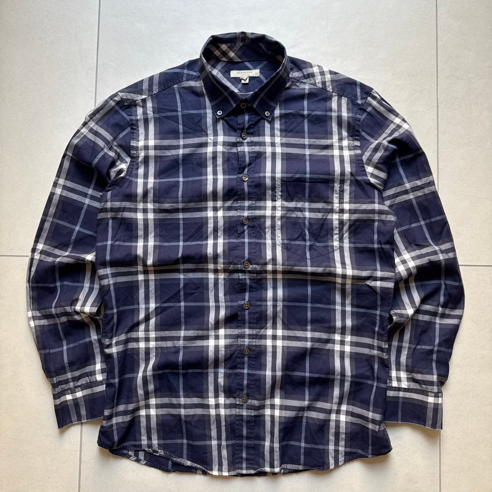 Image of Burberry Nova Check Shirt, Size  Medium