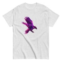 Image 4 of Unisex classic tee, Iridescent Purple Raven Crow Mystical Tee