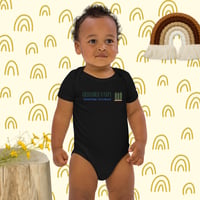 Image 2 of Geechee Unity cotton baby bodysuit