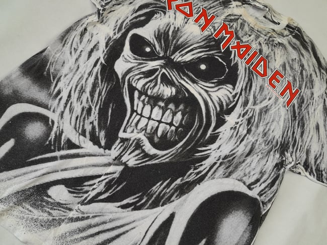 1991 Iron Maiden T-Shirt AOP