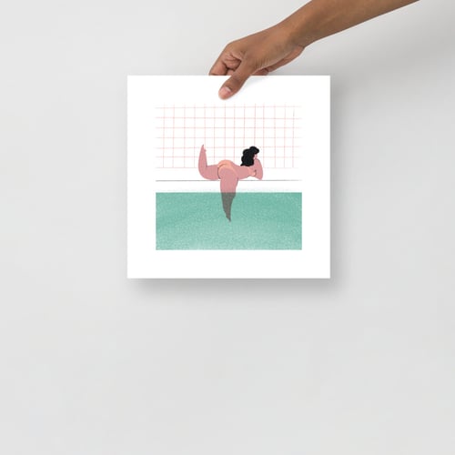 Image of Swimming girl