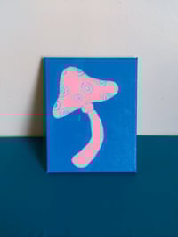 Image 5 of Pink & Blue Mushroom