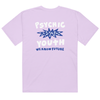 Image 2 of Psychic Youth 2026 Unisex garment-dyed heavyweight t-shirt