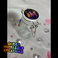 Image 2 of Halloween Care Bear Mini Glass Stash