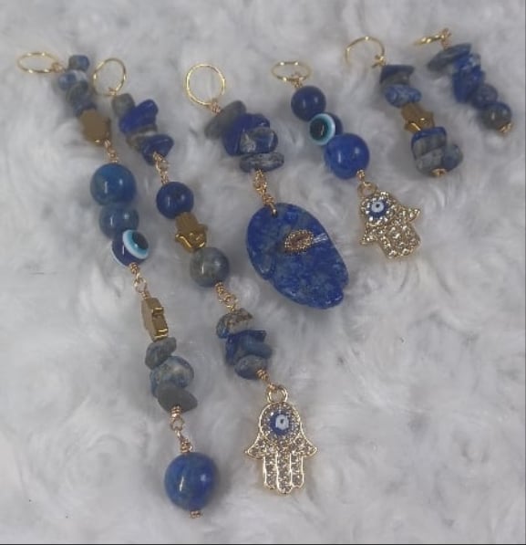 Image of Crystal loc jewelry