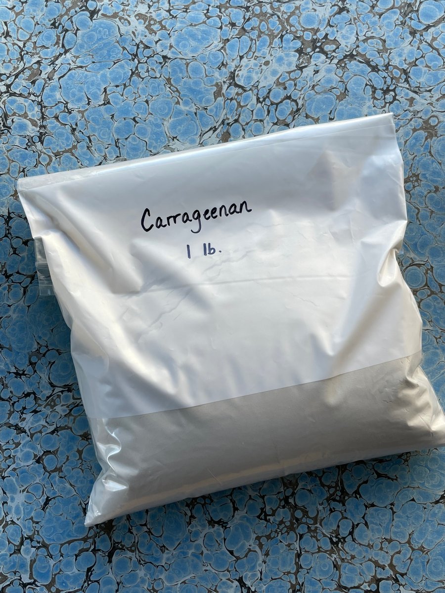 Half Pound Lambda Carrageenan Powder Supplies for Marbling on