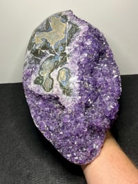 Image 14 of Large Amethyst & Polished Agate Statement Piece #3008