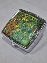 Image 1 of Pill Box - Klimt Garden