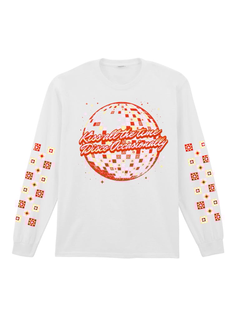 Image of Kiss all the time disco occasionally long sleeve tee/jumper