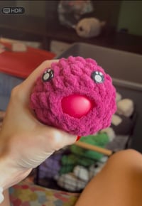 Image 2 of Large Crochet Squish Ball