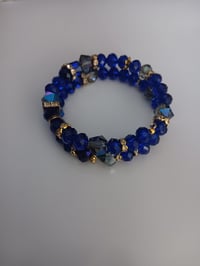 Image 1 of Blue Wrap Bracelet 