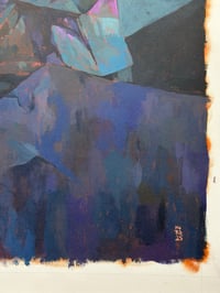 Image 2 of The Long Road Home - 26x32" Acrylic on Canvas (unstretched)