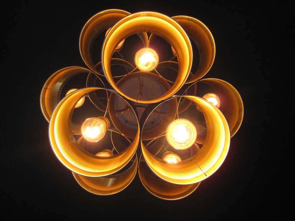 Image of can-can chandelier