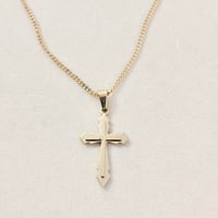 Image 2 of Medium Cross Necklace