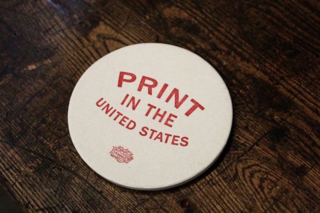 Image of Print in the United States / Coasters