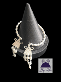 Image 4 of Twisted Pearl Bracelet