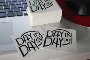 Image of Day In Day Out Logo stickers