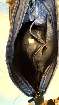 Image 4 of Patchwork Messenger Bag - Coal
