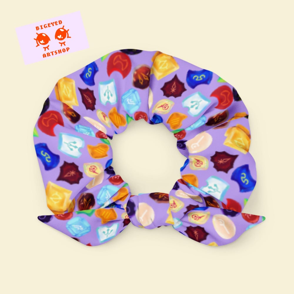 Image of Jobstone Crunch Scrunchie (FFXIV)