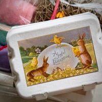 Image 6 of “Let’s Make Spun Cotton Easter Eggs” - Supplies kit  for "Vintage Easter Collection" 