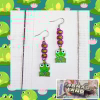 Image 1 of Baby Frog Earrings