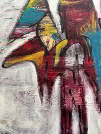 Image 2 of Original Oil Painting on canvas “Untitled Angel” 14” x 18”