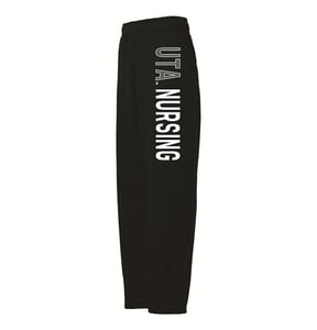 Image of Black UTA Nursing Sweatpants